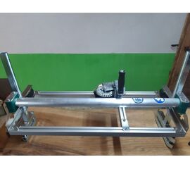 Anbausägewerk SW 700 mit höhen Massband von 1cm bis 33cm.